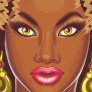 Примеры макияжа афроамериканки